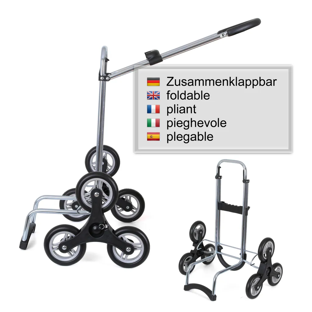 Andersen Shopper Treppensteiger Scala Stahl Mit Rad Ø 3 X 13cm Und 41 Liter Tasche Dots Blau Mit Kühlfach 3 Andersen Shopper Treppensteiger Scala Stahl Mit Rad Ø 3 X 13cm Und 41 Liter Tasche Dots Blau Mit Kühlfach – Bild 3