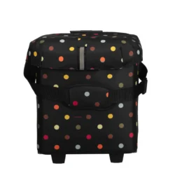 Reisenthel Carrycruiser Black Dots + Cover + Anndora Kühlbox 32 L Schwarz - Schwarz-gepunktet -Leifheit || Vileda || Wenko Verkaufsgeschäft 23cfde57f9084badbf9828c7b13d9e01