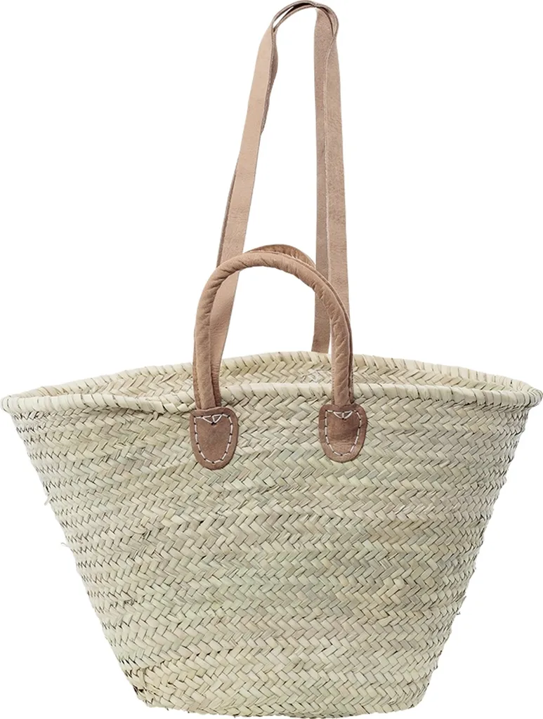 XXL Ibiza Korbtasche Strohtasche Schultertasche Strandtasche Lederhenkel Natur 1 XXL Ibiza Korbtasche Strohtasche Schultertasche Strandtasche Lederhenkel Natur