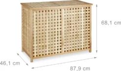 Relaxdays Wäschesammler Duo Walnuss 9 Relaxdays Wäschesammler Duo Walnuss -Leifheit || Vileda || Wenko Verkaufsgeschäft 268aa8baf75f0ab9d62c23517bce02ab