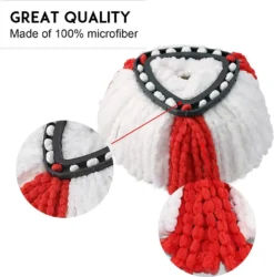 4 Stück Ersatz-Moppköpfe, Mikrofaser-Wischmopp Für Vileda Turbo 2in1 EasyWring Spin Mop, Für O-Zeder 360 Drehbarer Bodenwischer -Leifheit || Vileda || Wenko Verkaufsgeschäft 283d659e72fda1db6bad895dc4b4bd1e