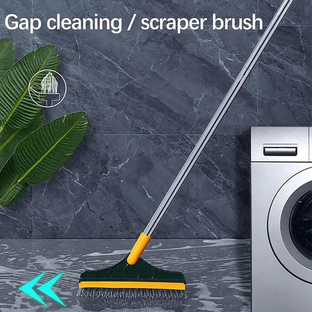 Schrubber Besen Mit Steifen Borsten Zur Reinigung Von Fliesen, Badezimmer, Bad, Badewanne Und Patio Bodenwischer, Gelb 1 Schrubber Besen Mit Steifen Borsten Zur Reinigung Von Fliesen, Badezimmer, Bad, Badewanne Und Patio Bodenwischer, Gelb