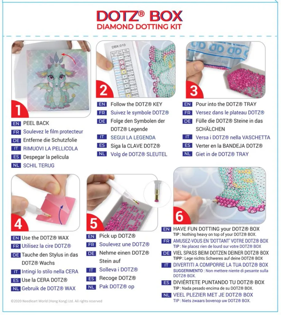 Sparkle At Home Diamond Dotz: 27x53 Cm 3 Sparkle At Home Diamond Dotz: 27x53 Cm – Bild 3