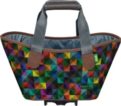 Racktime Syst.Einkaufstasche Agnetha 2.0, Parrot, Inkl.Snapit Adapter 2.0