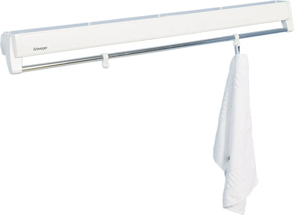 ARTWEGER ArtDry 100 Weiß Wäschetrockner Wäschständer Wandwäschetrockner 3 ARTWEGER ArtDry 100 Weiß Wäschetrockner Wäschständer Wandwäschetrockner – Bild 3
