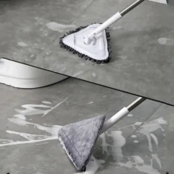 360° Schleuderreinigung Triangle Cleaning Glass Mop Mit Gratis 2 Mop -Leifheit || Vileda || Wenko Verkaufsgeschäft 2de13e4a5f0fbcd165ccedf6e93aaafe