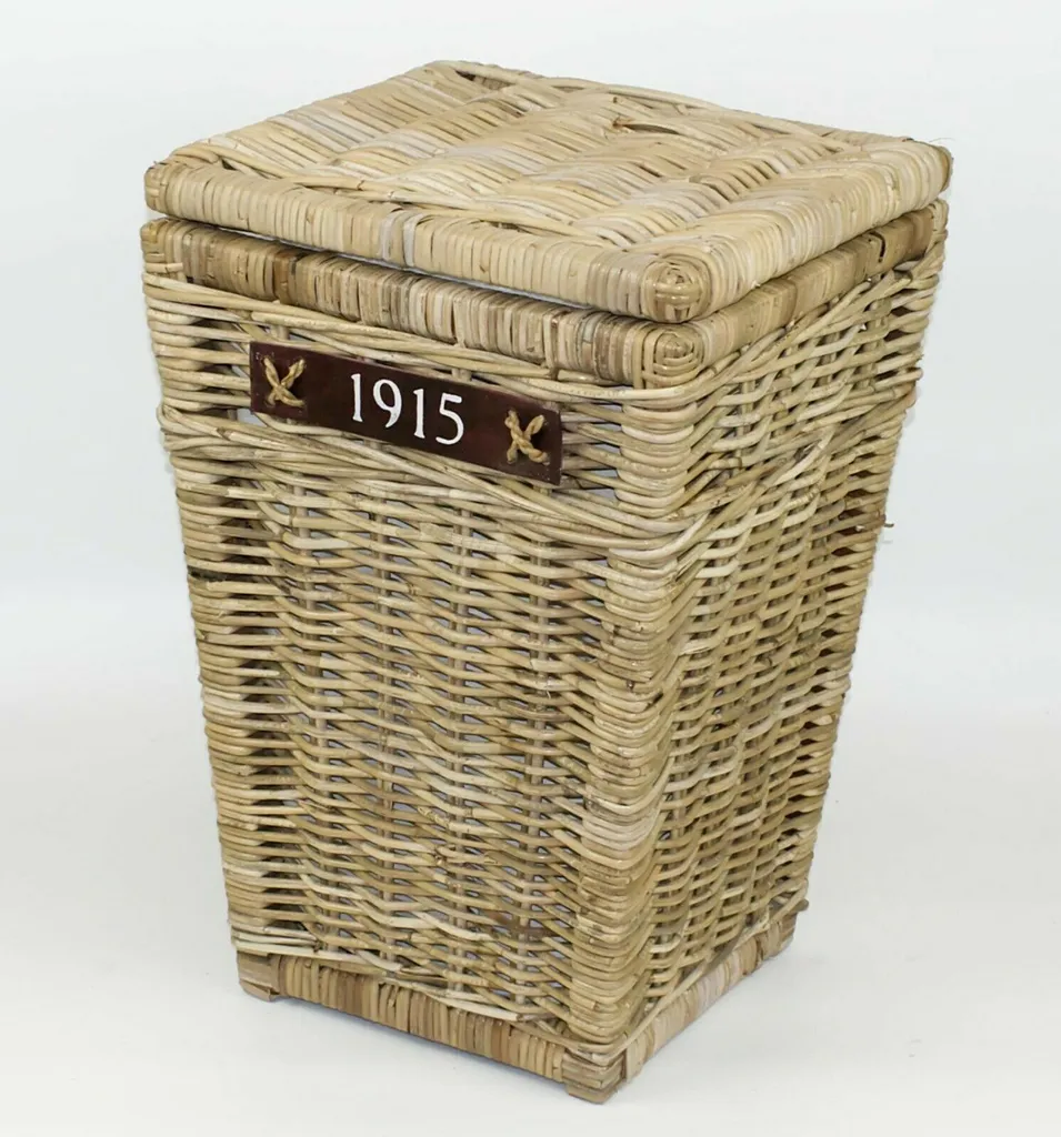 Korb Kubu Grau Rattan Wäschekorb Wäschesammler Wäschetrommel Mit Entnehmbarer Tasche 2 Korb Kubu Grau Rattan Wäschekorb Wäschesammler Wäschetrommel Mit Entnehmbarer Tasche – Bild 2