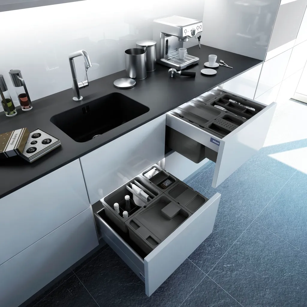 NINKA Abfallbehälter 8 L Dunkelgrau 3 NINKA Abfallbehälter 8 L Dunkelgrau – Bild 3