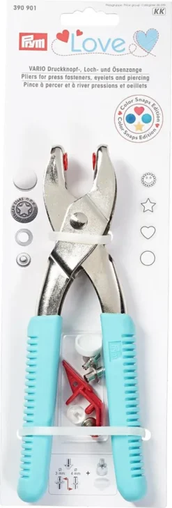 Prym Love Vario Druckknopfzange Ösenzange Lochzange Türkis -Leifheit || Vileda || Wenko Verkaufsgeschäft 2f30a3f5abe4900d3fca7ad987792b96