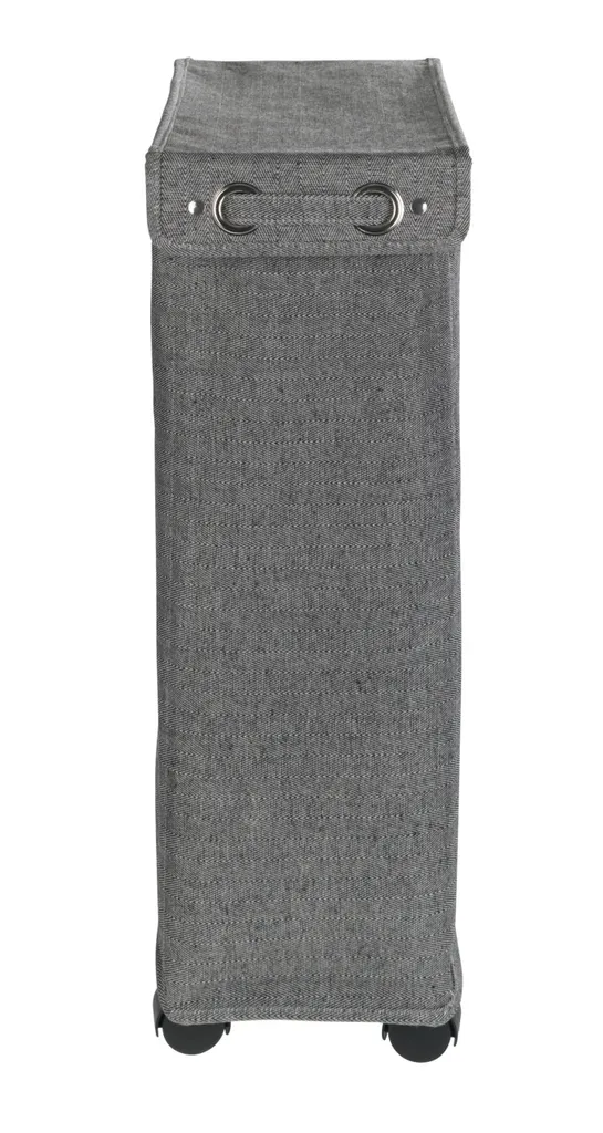 Wenko Wäschesammler Corno Prime Schwarz/Weiß 1 Wenko Wäschesammler Corno Prime Schwarz/Weiß