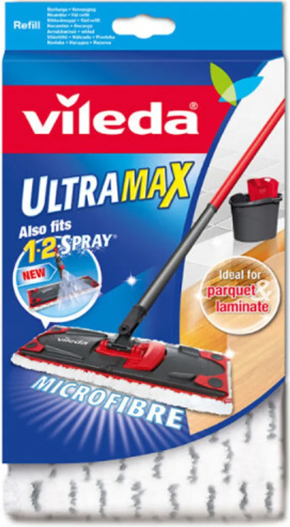 Vileda Wischbezug Ultramax Sensitive 2in1 33,5 Cm 3 Vileda Wischbezug Ultramax Sensitive 2in1 33,5 Cm – Bild 3
