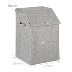 Relaxdays Faltbarer Wäschekorb -Leifheit || Vileda || Wenko Verkaufsgeschäft 304727681c5fc815023bcb7f4643d17b