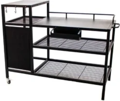 Plancha Trolley - Schwarzer Stahl