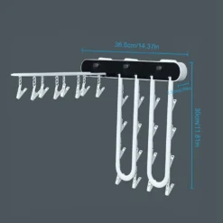 Wandmontiertes Falten Wäscheständer,Hängewäschetrockner,Mit 24 Clips,Kein Stanzen,Balkon Badezimmer Wäscheständer Schwarz 15 Wandmontiertes Falten Wäscheständer,Hängewäschetrockner,Mit 24 Clips,Kein Stanzen,Balkon Badezimmer Wäscheständer Schwarz -Leifheit || Vileda || Wenko Verkaufsgeschäft 38f750274dfa48fc0fed885b8453c237