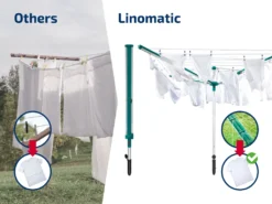 Leifheit Wäscheschirm Linomatic 600 Deluxe Cover -Leifheit || Vileda || Wenko Verkaufsgeschäft 3aa042d7de617129449b915690e22459