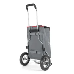 Andersen Einkaufstrolley Royal Mit Metallspeichenrad 25 Cm Und 45 Liter Einkaufstasche Wismar Grau/rot Mit Kühlfach, Stahlgestell Klappbar -Leifheit || Vileda || Wenko Verkaufsgeschäft 3d154526f4e89beaa05ee2760aa32d74