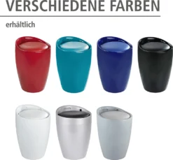 Wenko Hocker Candy White, Mit Wäschesack -Leifheit || Vileda || Wenko Verkaufsgeschäft 3e6852d31f890150c2b2f94b03194a32