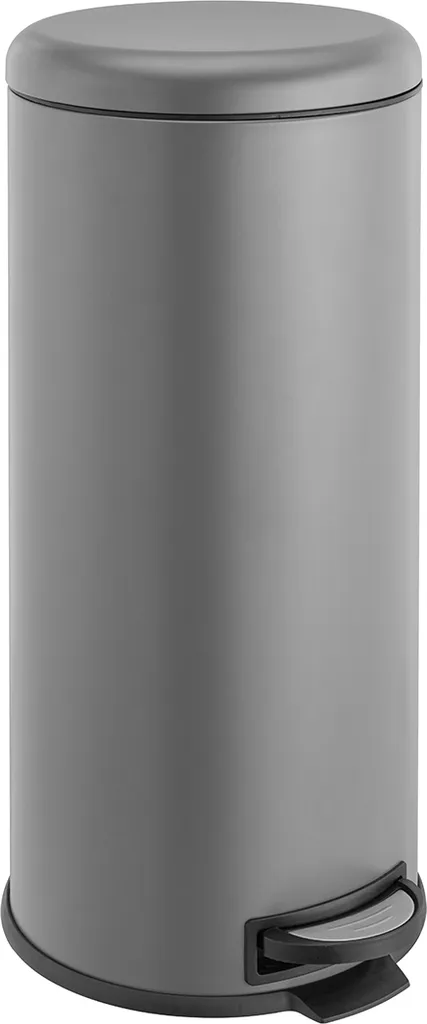 SVITA T30 Mülleimer Grau 30 Liter Abfalleimer Müllbehälter Inneneimer Stahl 1 SVITA T30 Mülleimer Grau 30 Liter Abfalleimer Müllbehälter Inneneimer Stahl