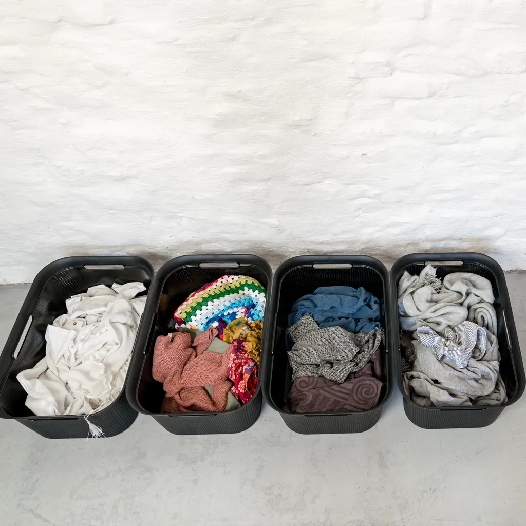 ROTHO Wäschekorb 41 L BRISEN, Farbe:Weiß 2 ROTHO Wäschekorb 41 L BRISEN, Farbe:Weiß – Bild 2