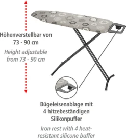 WENKO Bügeltisch Classic Black 120 X 38 Cm 16 WENKO Bügeltisch Classic Black 120 X 38 Cm -Leifheit || Vileda || Wenko Verkaufsgeschäft 422a9dbddedb98840c8030076b7dce62