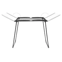 Relaxdays Standtrockner Klappbar Schwarz -Leifheit || Vileda || Wenko Verkaufsgeschäft 42963f43d60903257ab986eb4db659fe