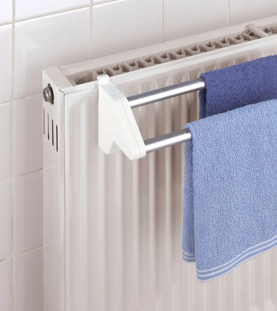 Wenko Heizkörper-Wäschetrockner Twin & Reinigungsschwamm, 2er Set 7 Wenko Heizkörper-Wäschetrockner Twin & Reinigungsschwamm, 2er Set – Bild 7