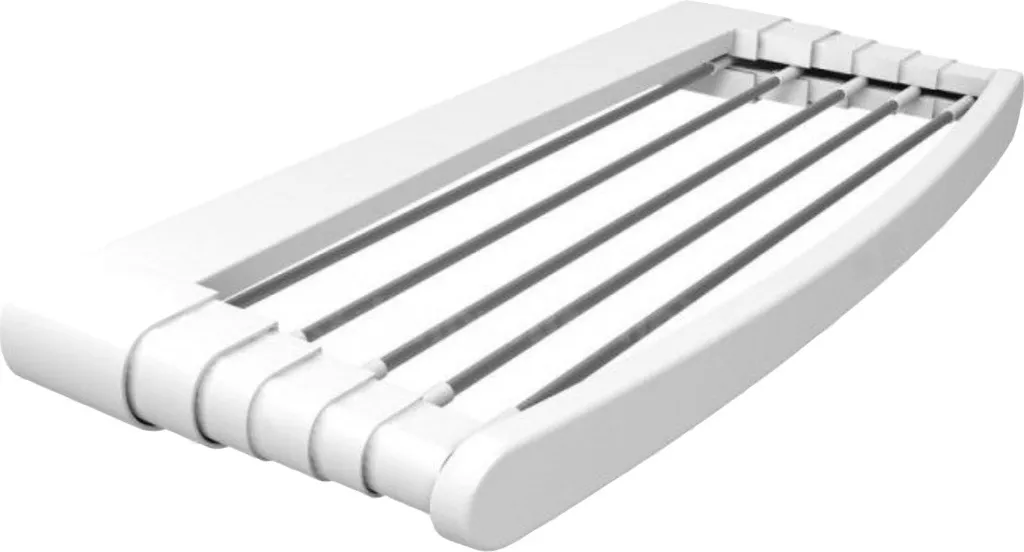 Vileda Genius 70 Wand-Wäscheständer Aus Aluminium Und Harz, 5 Meter Aufhängefläche, 2 Paar Wandhalterungen Inklusive, Offene Maße 70 X 38 X 8 Cm, Farbe Weiß 9 Vileda Genius 70 Wand-Wäscheständer Aus Aluminium Und Harz, 5 Meter Aufhängefläche, 2 Paar Wandhalterungen Inklusive, Offene Maße 70 X 38 X 8 Cm, Farbe Weiß – Bild 9