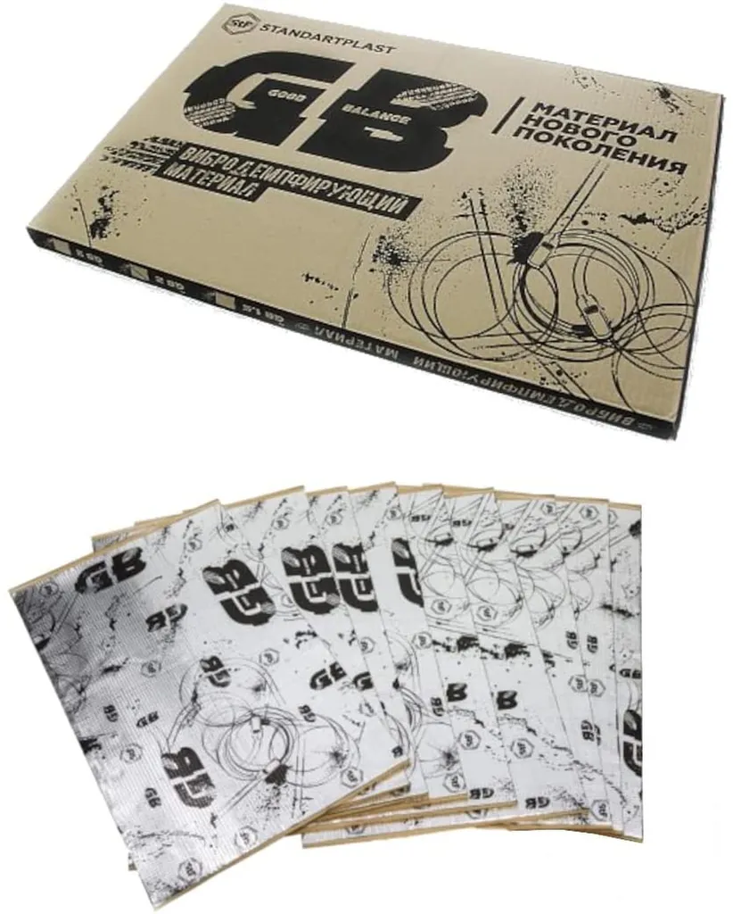 STP GB 20 Alubutyl 3,17m² | Selbstklebende Alubutyl Matten | 9 Matten A 750x470x2mm (entspricht 3,17m²) 1 STP GB 20 Alubutyl 3,17m² | Selbstklebende Alubutyl Matten | 9 Matten A 750x470x2mm (entspricht 3,17m²)