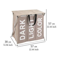 Wenko Wäschesammler Trio Top Taupe 17 Wenko Wäschesammler Trio Top Taupe -Leifheit || Vileda || Wenko Verkaufsgeschäft 47953c3b0537e267b557ba606aaf8ef5