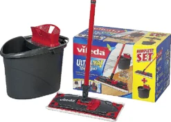 Vileda ULTRAMAX Komplett-Set Bodenwischer Und Eimer PowerPresse -Leifheit || Vileda || Wenko Verkaufsgeschäft 490f33944381af1467a37c711b638152