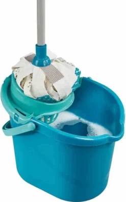 Leifheit Wischmopp Power Mop 3in1, Bodenwischer Mit Schraubgewinde, 1.2 Meter, 52119 -Leifheit || Vileda || Wenko Verkaufsgeschäft 49898dc2e83b536a162118f31300bb51