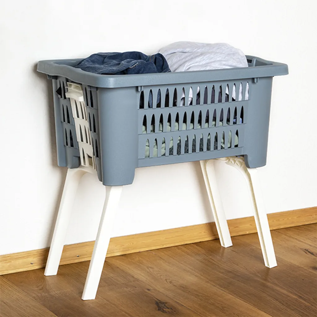 Wäschekorb Mit Ausklappbaren Beinen 4 Wäschekorb Mit Ausklappbaren Beinen – Bild 4