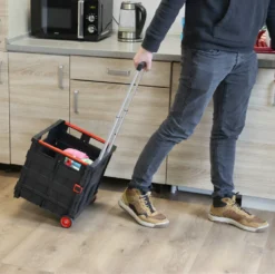 Einkaufswagen Korb Transporter Einkaufstrolley Mit Räder Klappbarer Teleskopgriff Aluminium Kunststoff 40 X 36 X 95 Cm Klappwagen -Leifheit || Vileda || Wenko Verkaufsgeschäft 49ee58d41586f6b22e9dd2c8d1f53522