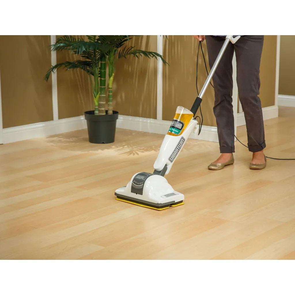VibraTwin® - Bodenreiniger Für Reinigung Und Pflege Von Fußböden, Elektrischer Bodenwischer - Wischmopp, Poliermaschine, Mit Vibrierenden Matten Und Sprühfunktion - Aus Der TV Werbung 15 VibraTwin® - Bodenreiniger Für Reinigung Und Pflege Von Fußböden, Elektrischer Bodenwischer - Wischmopp, Poliermaschine, Mit Vibrierenden Matten Und Sprühfunktion - Aus Der TV Werbung – Bild 15