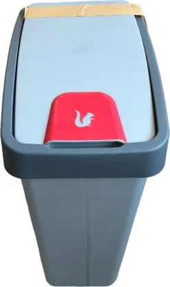 Keeeper Abfalleimer "magne" 25 Liter Silber / Grau -Leifheit || Vileda || Wenko Verkaufsgeschäft 4a7cdd0e03ff79255542997459cccf97