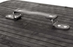 Wäschekorb MCW-C21, Laundry Wäschebox Wäschesammler Wäschebehälter, Bambus 2 Fächer 63x55x34cm 100l Schwarz -Leifheit || Vileda || Wenko Verkaufsgeschäft 4af1df2ec4902fa5b54a08387047d3a8