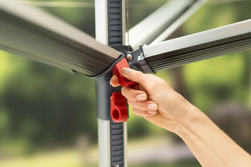 Vileda Wäschespinne SUN-RISE 40 M Inklusive Bodenhülse 3 Vileda Wäschespinne SUN-RISE 40 M Inklusive Bodenhülse – Bild 3