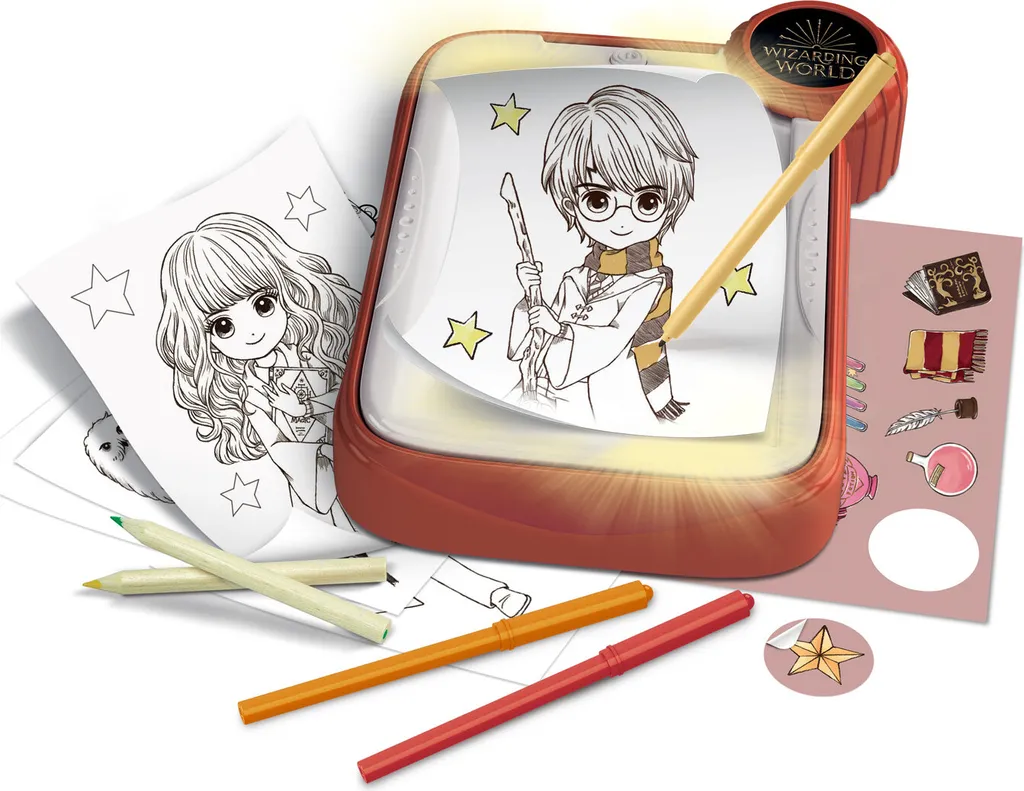 Clementoni Spielwaren Harry Potter - Leucht-Zeichentafel Malsets Basteln & Kreativitätsspielzeug 8 Clementoni Spielwaren Harry Potter - Leucht-Zeichentafel Malsets Basteln & Kreativitätsspielzeug – Bild 8