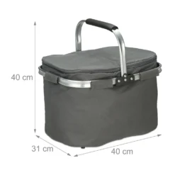 Relaxdays Einkaufskorb Mit Kühlfunktion -Leifheit || Vileda || Wenko Verkaufsgeschäft 4f863d4743640155daa5754f427ab107