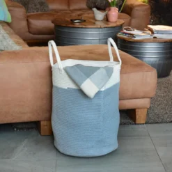 Aufbewahrungskorb Wäschekorb Faltbar Tragegriffe Baumwolle 40x50 Cm Grau/weiß 8 Aufbewahrungskorb Wäschekorb Faltbar Tragegriffe Baumwolle 40x50 Cm Grau/weiß -Leifheit || Vileda || Wenko Verkaufsgeschäft 51bae4264d450c5f65506a59ba5b8caf