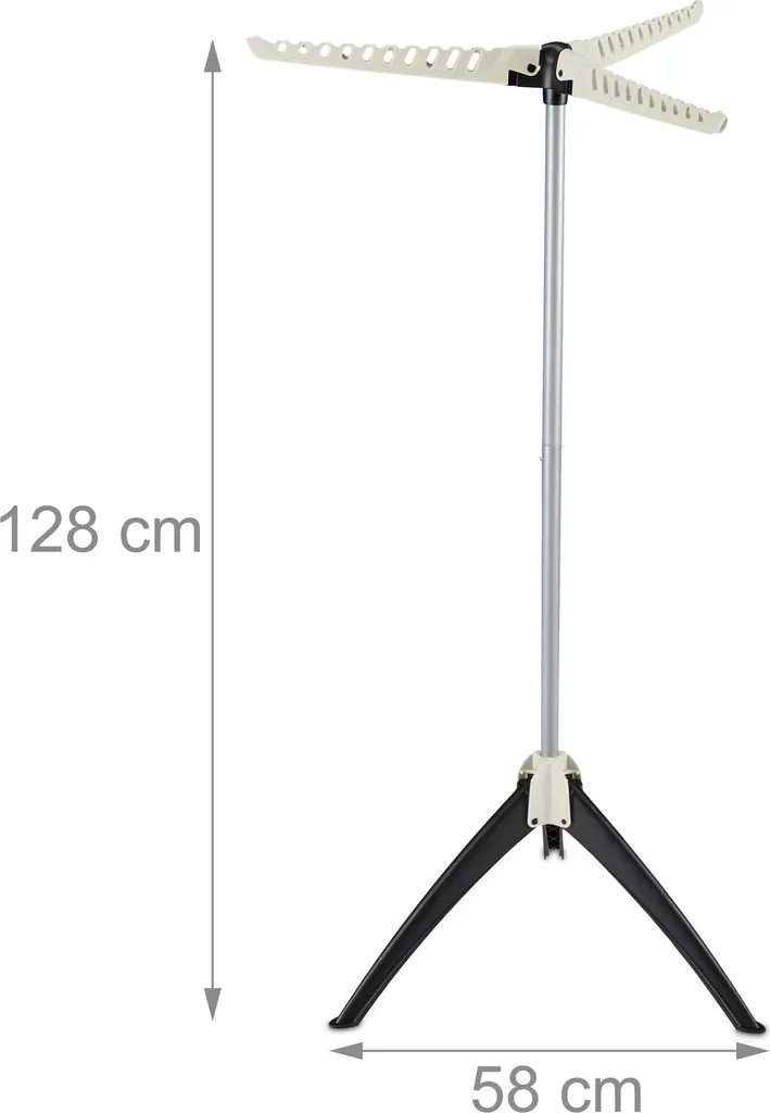 Relaxdays Hemden Wäscheständer Für 33 Bügel 4 Relaxdays Hemden Wäscheständer Für 33 Bügel – Bild 4