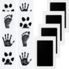 Baby Handabdruck Und Fußabdruck Set, 4 Pcs Baby Fussabdruck Set, Baby Abdruckset Für Neugeborene, Pfotenabdruck Set Hund, Pfotenabdruck Set Katze, Clean Touch Stempelkissen Für Baby Shower