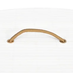 VidaXL Eck-Wäschekorb Bambus Weiß 60 L -Leifheit || Vileda || Wenko Verkaufsgeschäft 5460784d54a0873e9c2a9f239eb3456c