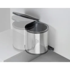 WESCO Rondo Einbau-Abfallsammler 15 Liter Edelstahl -Leifheit || Vileda || Wenko Verkaufsgeschäft 55e16f491229c6063869fad630e14f6e