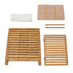 Relaxdays Wäschetruhe Holz -Leifheit || Vileda || Wenko Verkaufsgeschäft 560a3c9a6feebd1a7021f1430fcd4140