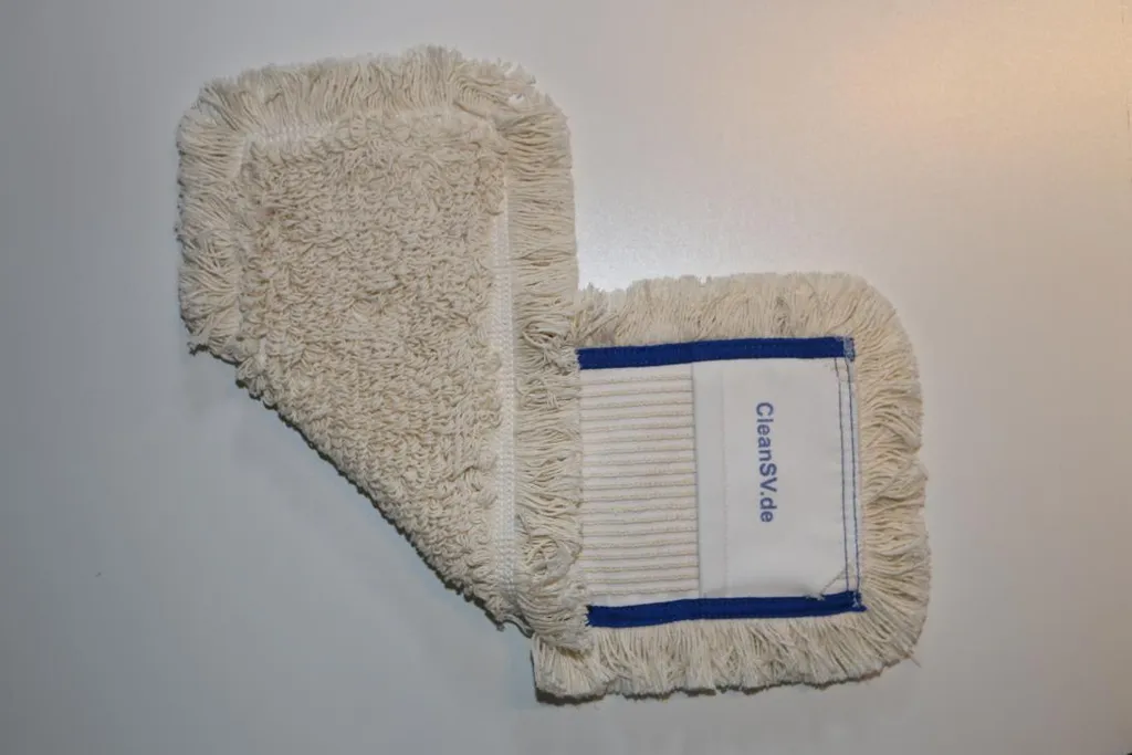 CleanSV® Mop Baumwollmop 50 Cm Blau - 10er Pack 1 CleanSV® Mop Baumwollmop 50 Cm Blau - 10er Pack