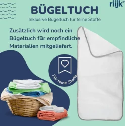 Riijk Bügelbrettbezug In Rosa Aus Baumwolle Zum Spannen Mit Spezialpolster Für Leichtes Bügeln – Universal Passend -Leifheit || Vileda || Wenko Verkaufsgeschäft 57b62f83a50f0243c8f738b1d298c2ba