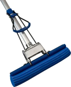 York TOP Bodenwischer Mit Auswringmechanik - Wischmop Mit PVA-Schwamm