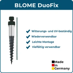 BLOME 335-20 Bodenhülse DuoFix Geeignet Für Ø 17-55 Mm, Mehrfarbig -Leifheit || Vileda || Wenko Verkaufsgeschäft 59a86177e69045eb2d5482ae3593c6d9