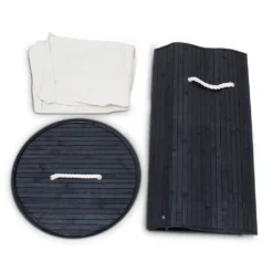 Relaxdays 1 X Wäschekorb Bambus Rund Schwarz 16 Relaxdays 1 X Wäschekorb Bambus Rund Schwarz -Leifheit || Vileda || Wenko Verkaufsgeschäft 59b7641ea8262a3010b34352cad29031
